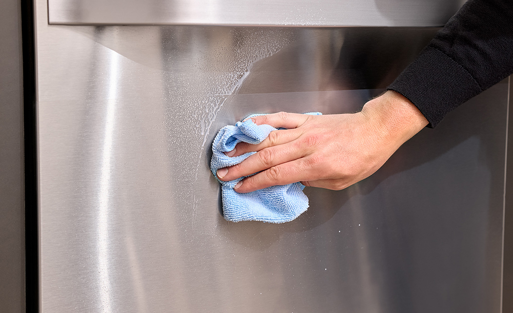 How to Clean Dishwasher exterior
